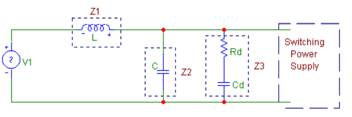 PARALLEL DAMPED FILTER